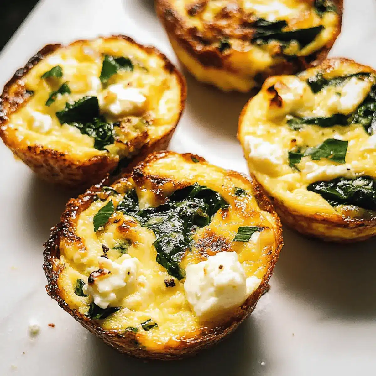 Spinach and Feta Egg Muffins