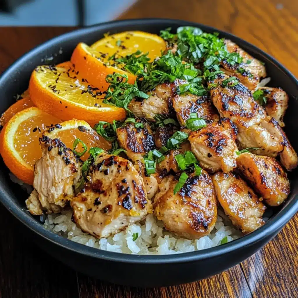 Zesty Citrus Chicken Bowl